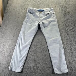 H&M Jeans Womens 28x32 Blue Cotton Denim Boyfriend Skinny Stretch Light Wash
